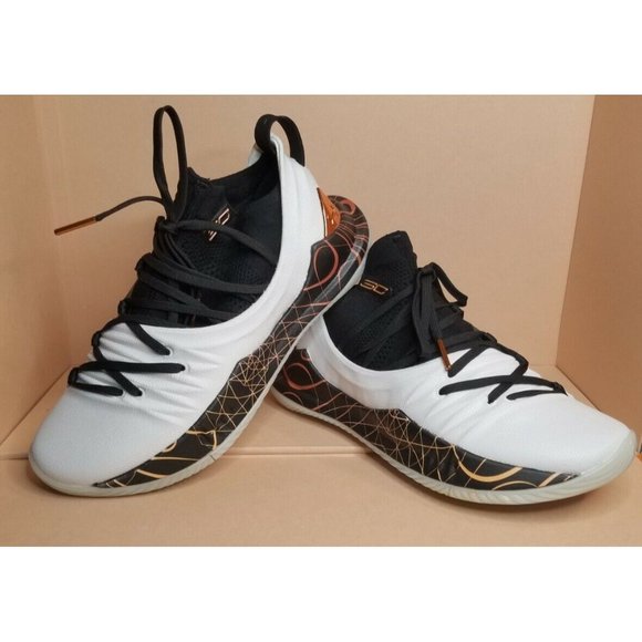 RARE Under Armour Stephen Curry 5 Copper Men\'s Size 7 3021708-101 Basketball New main image 10